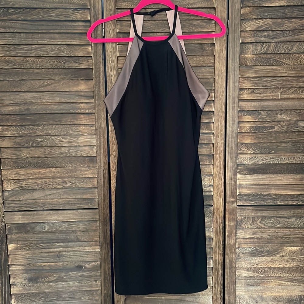 Open Back Halter Neck Dress